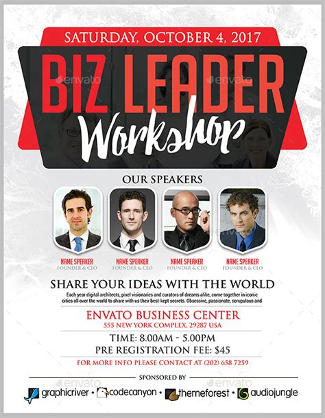 Workshop Flyer Template